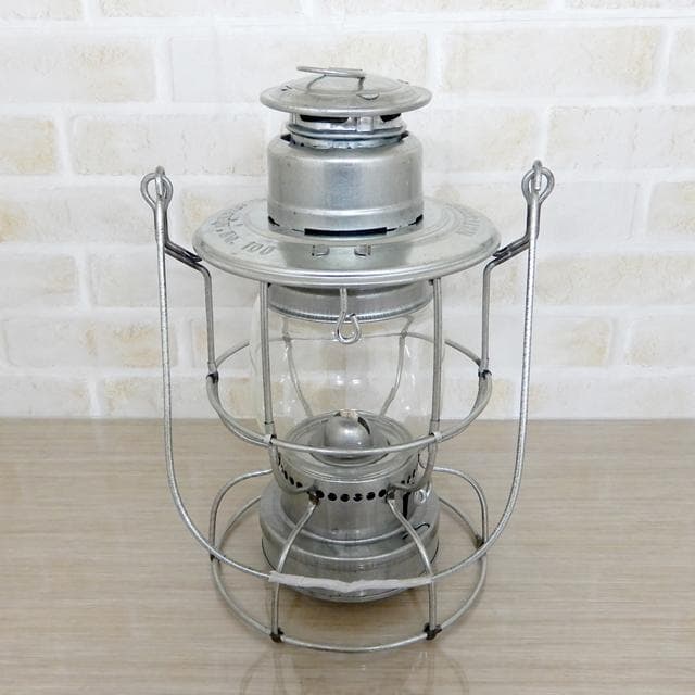 替芯2本付 Watchman No100 レイルロードランタン 亜鉛メッキ 新品