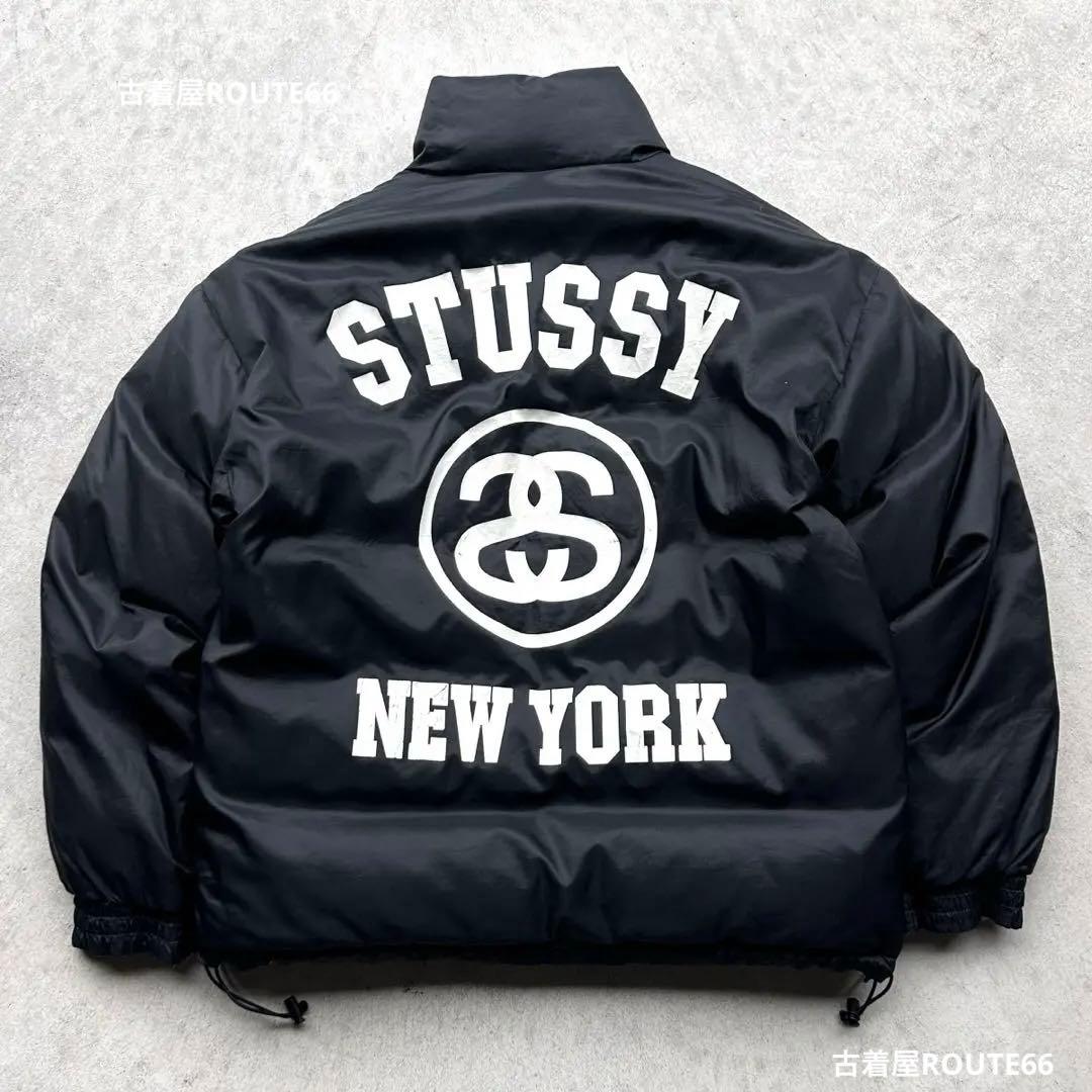 専用！90s OLD STUSSY リバーシブル 肉厚 ダウンジャケット - メルカリ
