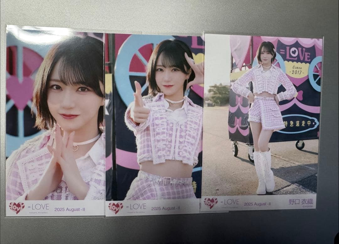 イコラブ 野口衣織 生写真 コンプ 超特急逃走中 - メルカリ