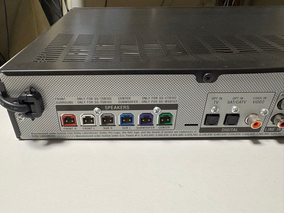 SONY:ホームシアターシステム、HTS-3380※動作確認済み - メルカリ