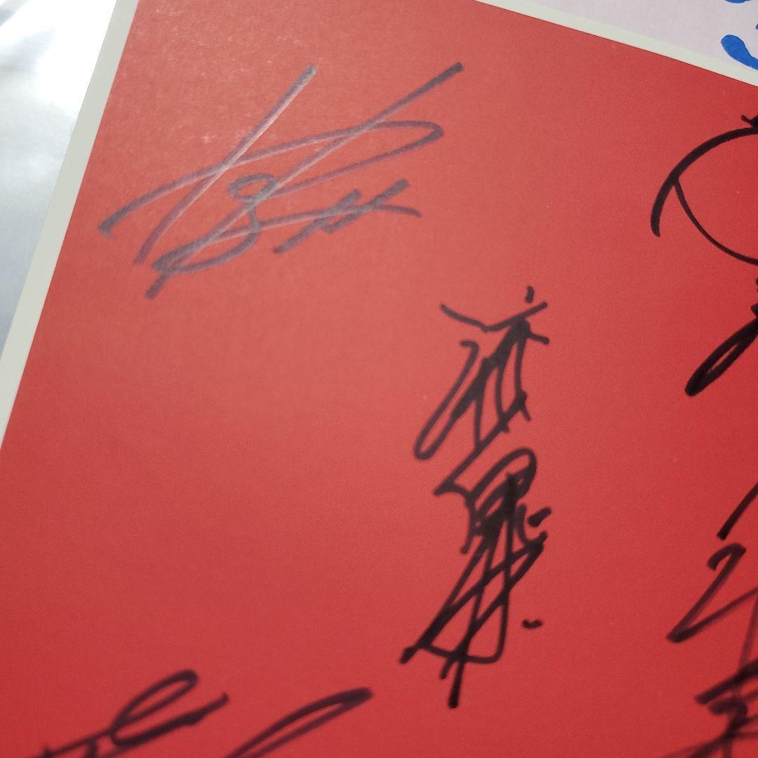 ガゼット the GazettE 自主盤 特典 直筆サイン 色紙 ペーパーセット