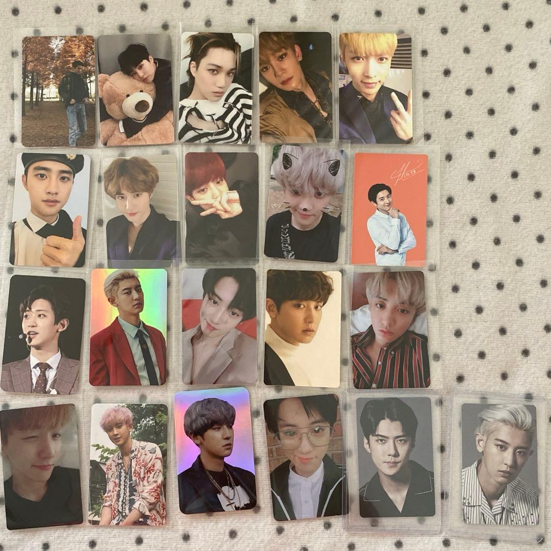 EXO トレカ チャニョル スローガン Chanyeol