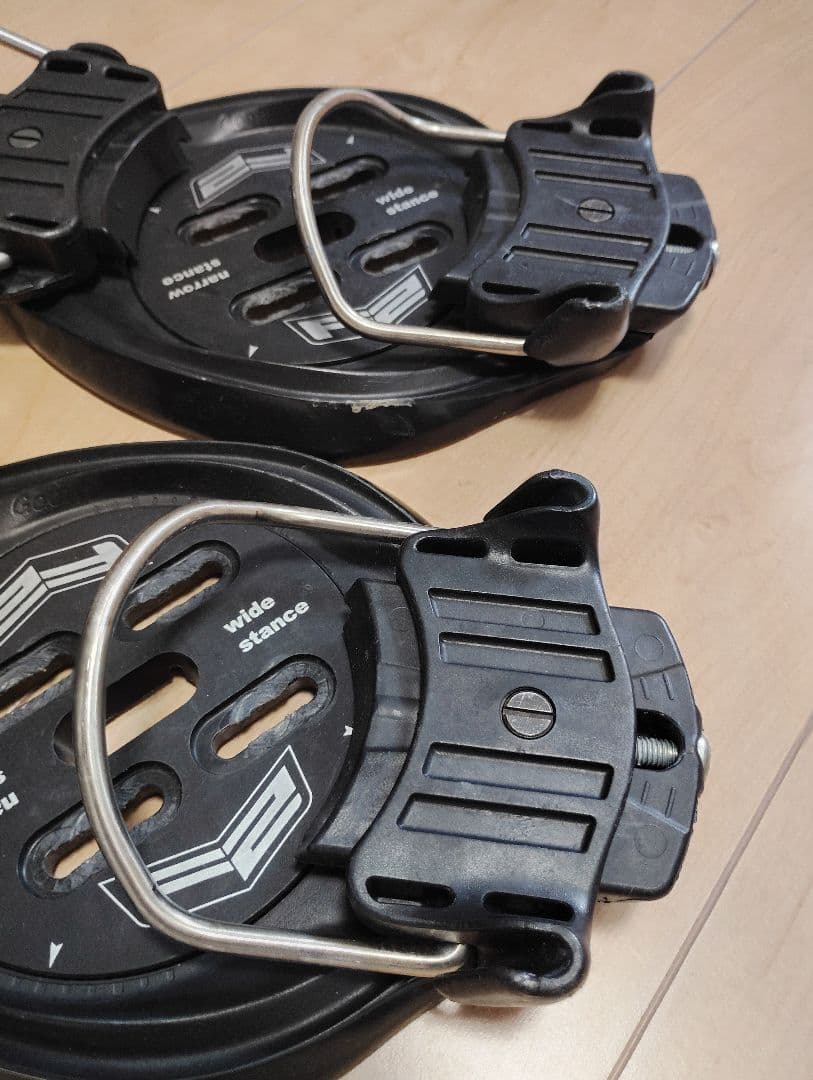 F2 スノーボード ビンディング ブラック