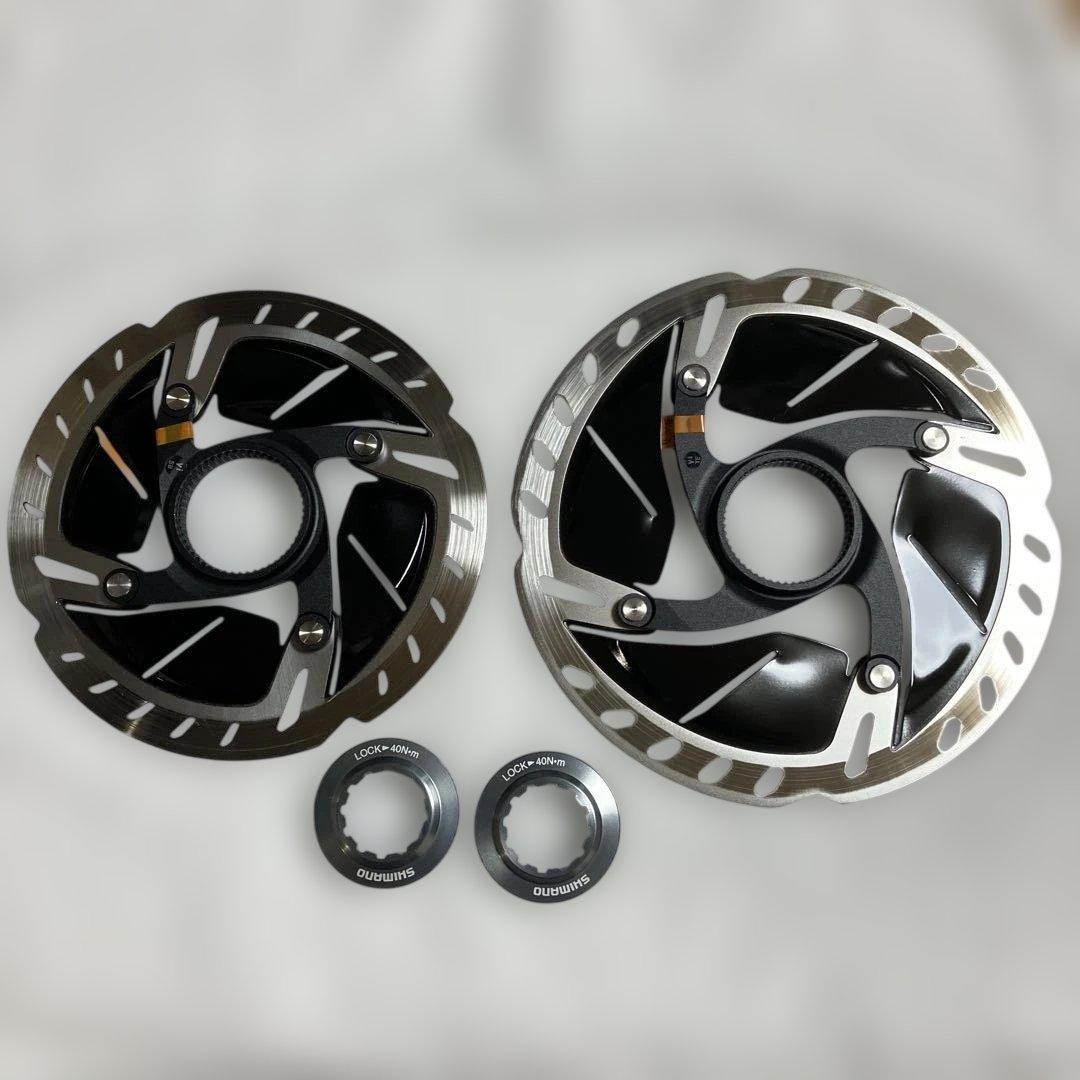 SHIMANO ディスクブレーキローター 140mm 160mm 2枚セット - メルカリ