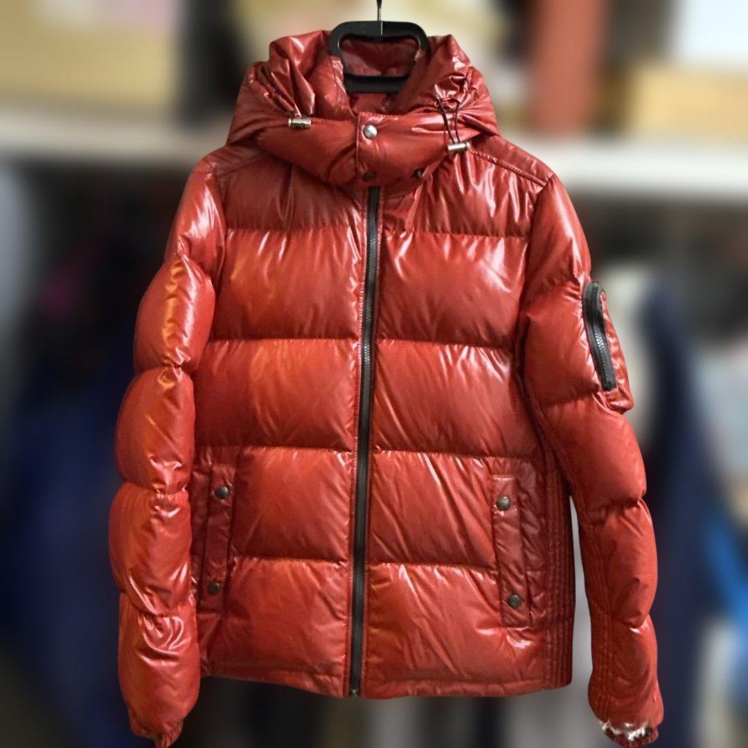 TATRAS タトラス ダウンジャケット 赤 破れあり - メルカリ