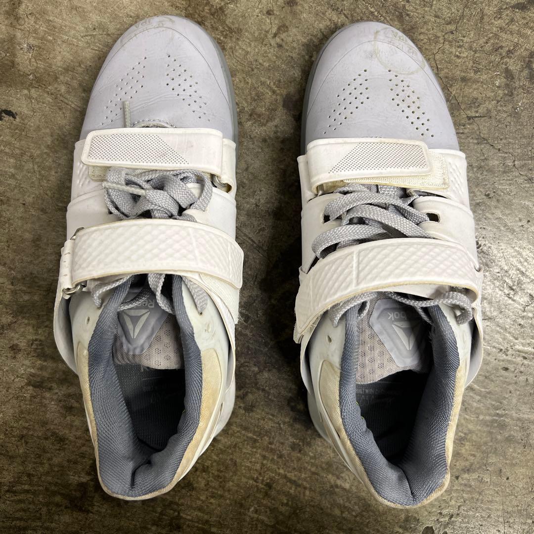 Reebok Lifter ホワイト ウェイトトレーニングシューズ　25cm Reebok Lifter ホワイト ウェイトトレーニングシューズ 25cm Reebok