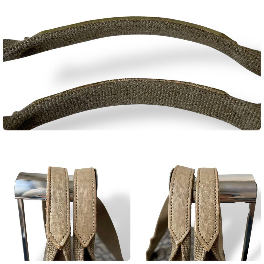 希少 YSL イヴサンローラン☆ジラフ柄 PVC ヴィンテージ ボストン