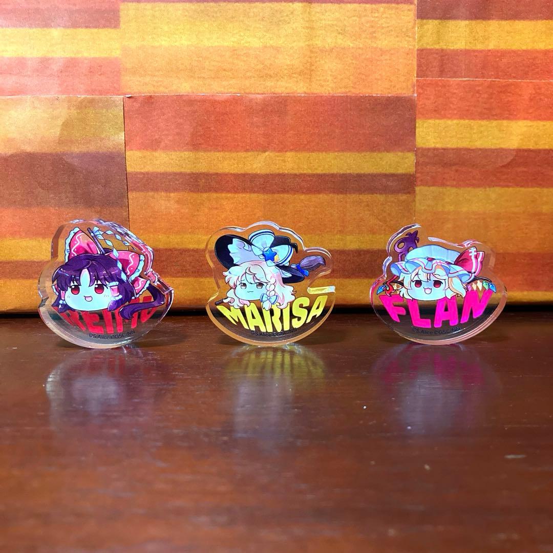 東方 病みかわいい ブックオフ アクリルジオラマ アクスタ 缶バッジ まとめ売り