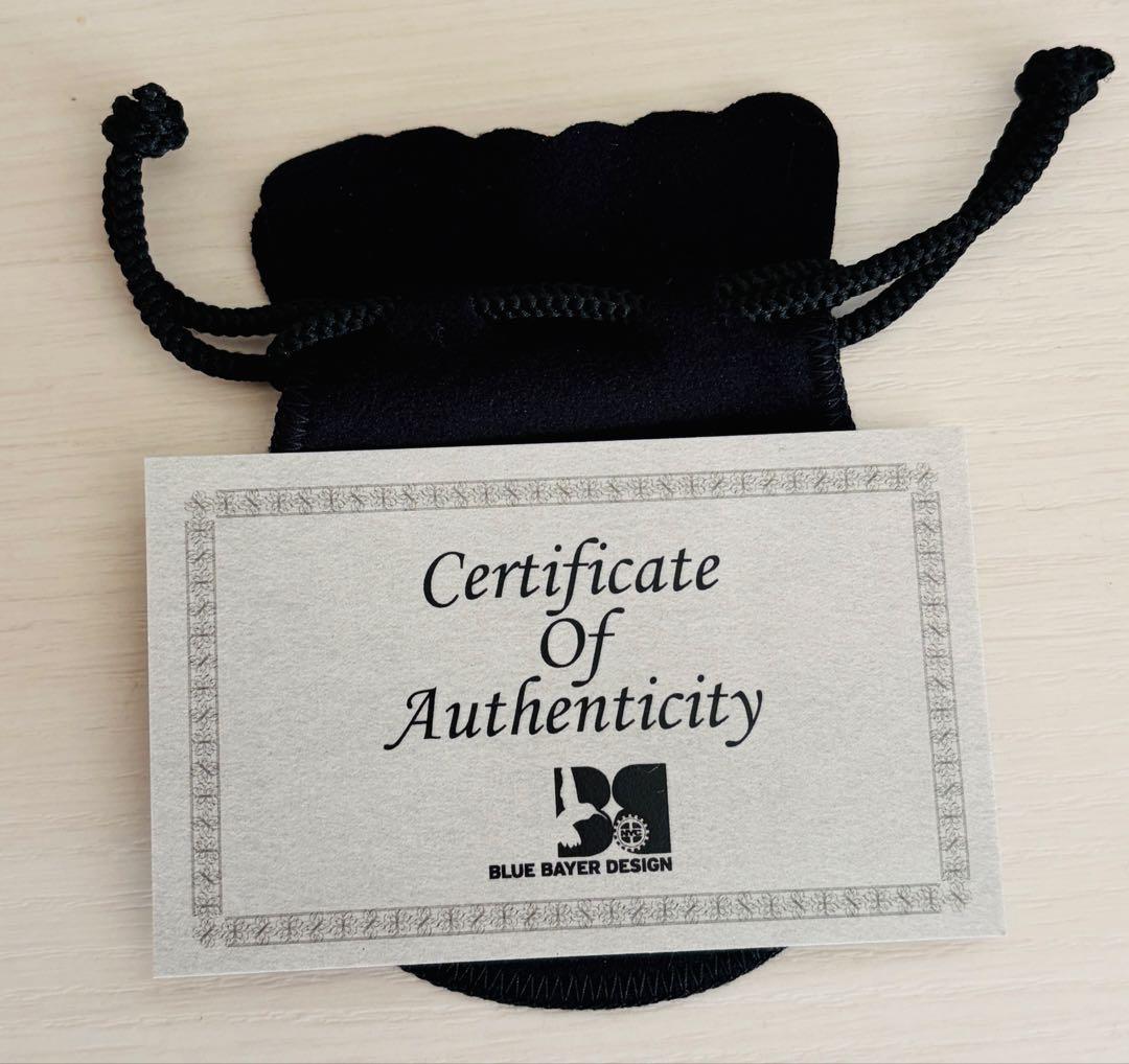 ジョニー・デップ愛用 ブルーベイヤーデザイン スカルキーネックレス