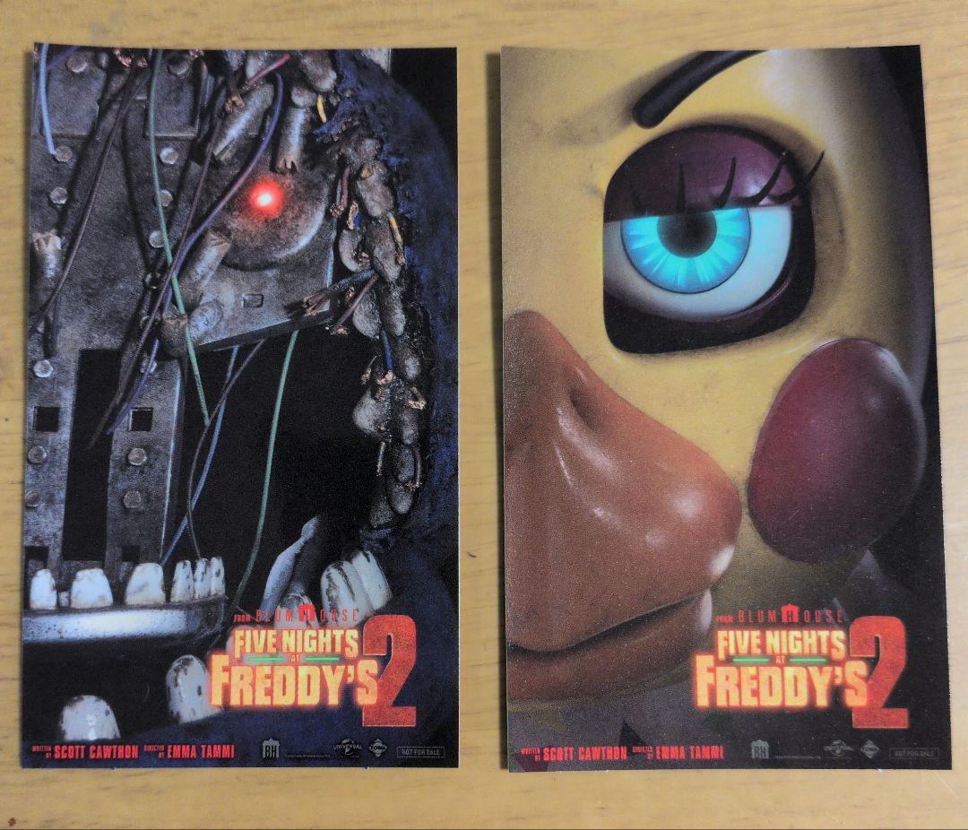 ファイブ・ナイツ・アット・フレディーズ2 入場者特典 特製ステッカー
