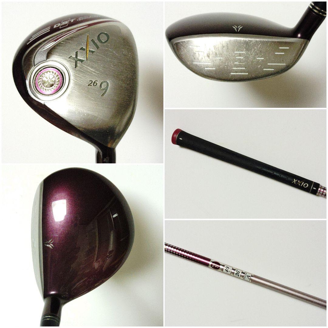 メンズ右利き初心者用ゼクシオ6代目ゴルフクラブセットK-2385