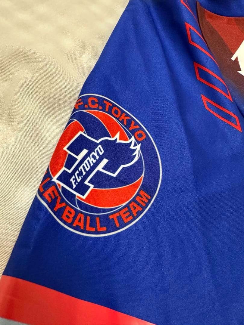 F.C.TOKYO バレーボール ユニフォーム 迫田郭志　FC東京 Vリーグ　M