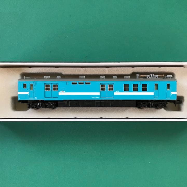 【A3284】クモユニ147 (飯田線色)