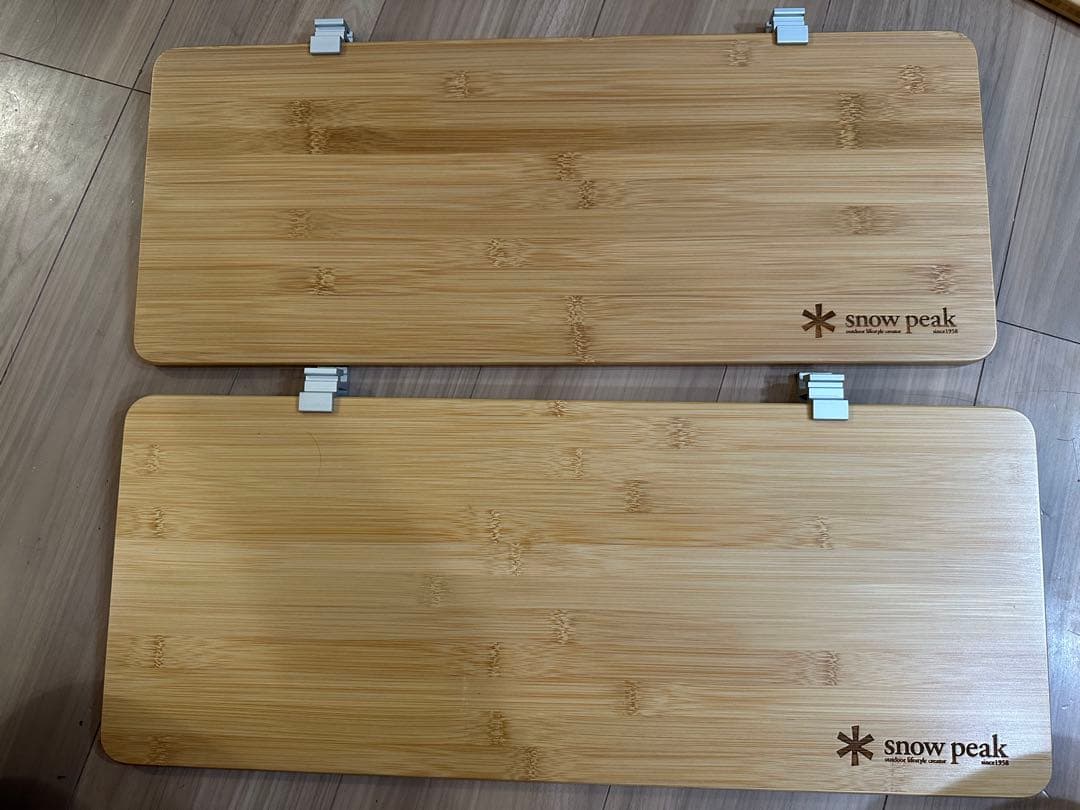  peak スライドトップロングハーフ竹2枚セット snow peak（スノーピーク） スライドトップロングハーフ竹