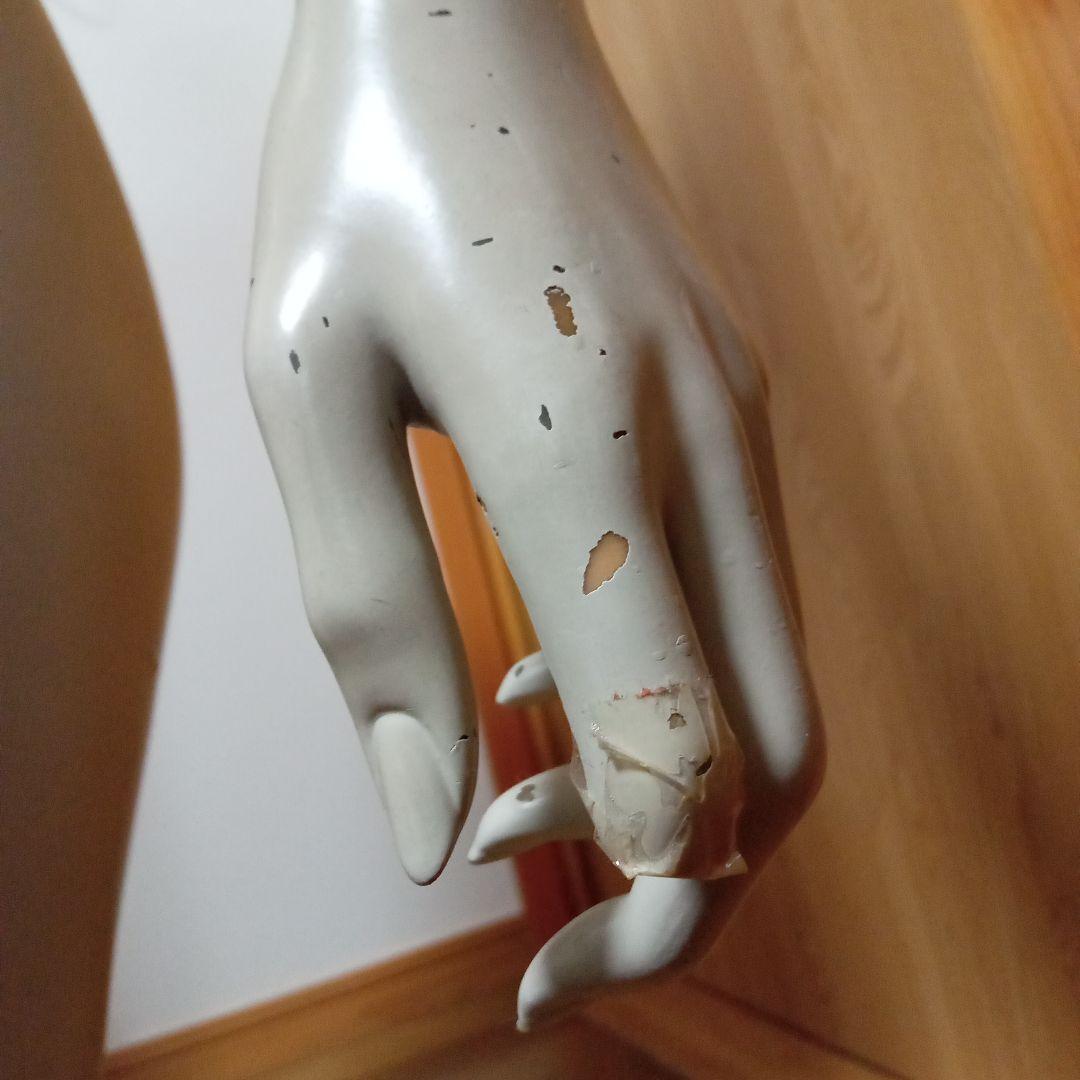 た*ぽ様 女性マネキン（傷あり、スタンド付き）