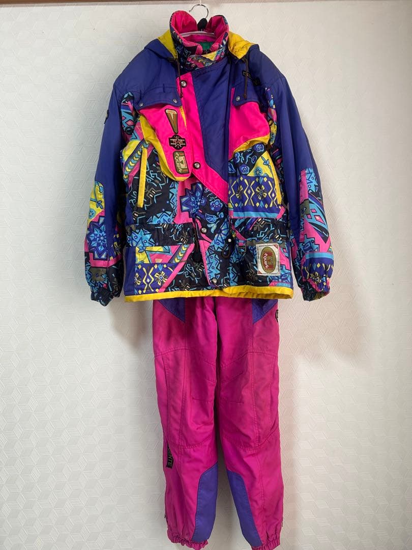 【お買い得処分SALE❗️】デサントスキーウェア Oサイズ 岩谷高峰サイン入り