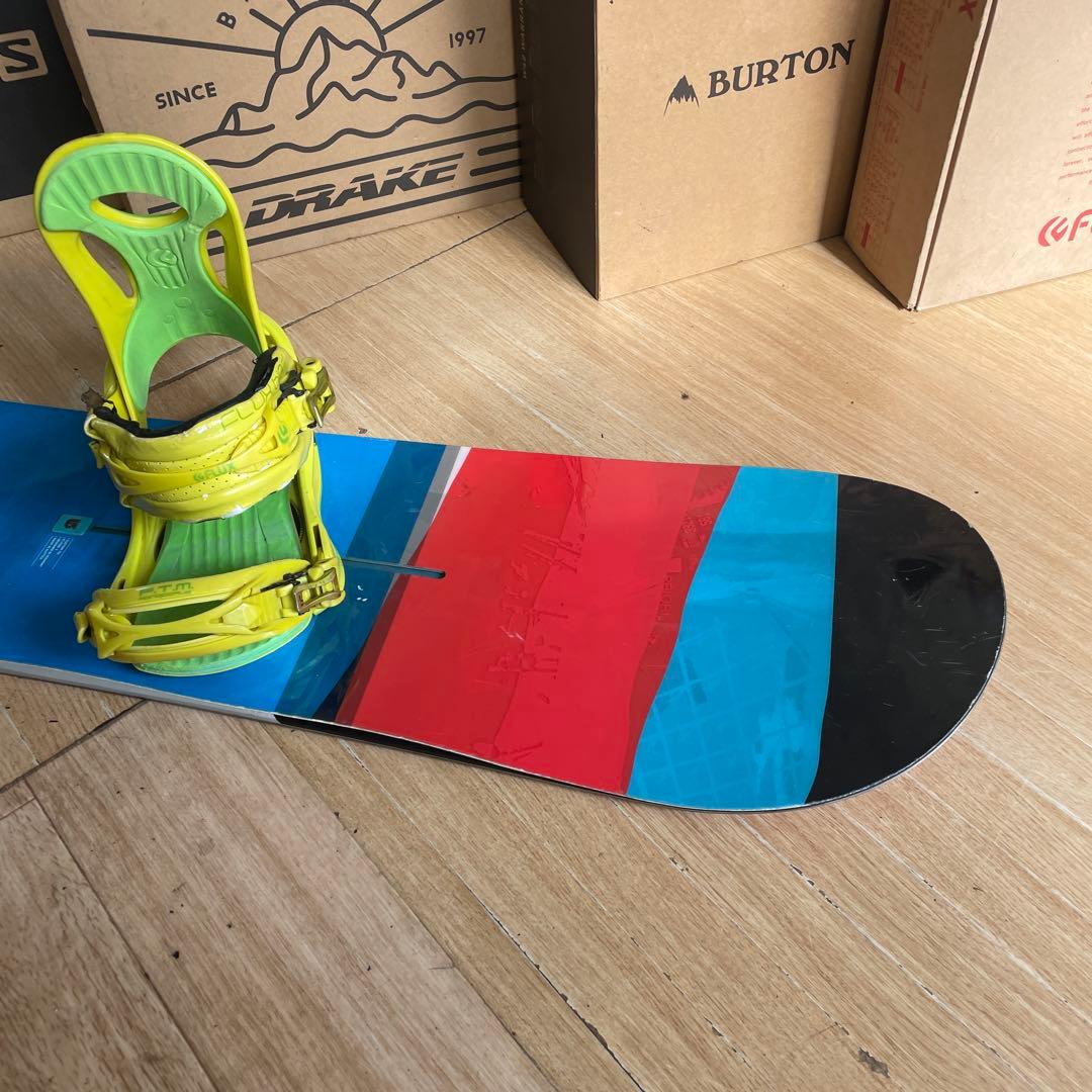 BURTON バートン カスタムバインディング付スノーボードセット CUSTOM