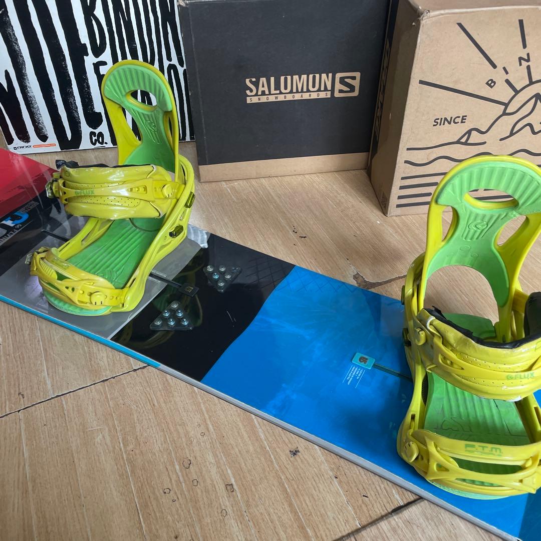 BURTON バートン カスタムバインディング付スノーボードセット CUSTOM