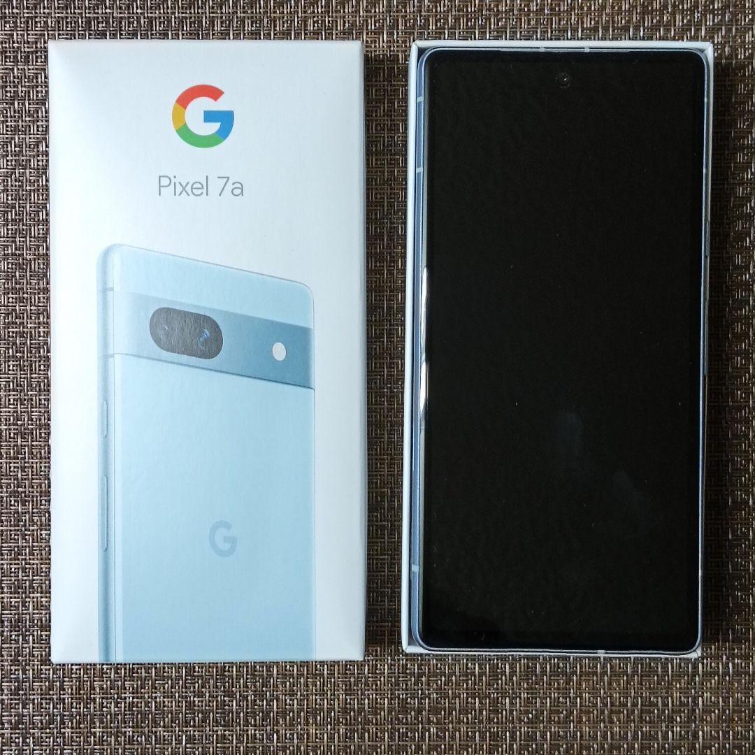 Google Pixel 7a sea 本体 箱付き - メルカリ