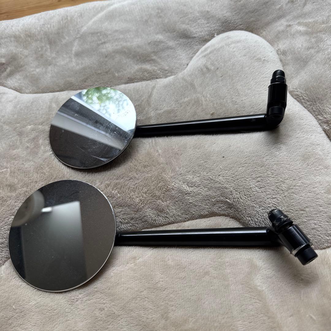 トライアンフ ボンネビルT120 アルミ バックミラー左右セット トライアンフ ボンネビルT100/T120 アンダーバーミラーキット