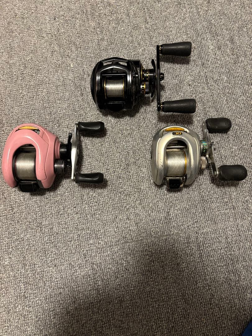 ベイトリール 3点セット バス釣り 楽天市場】ルナヒサノ バスロッド＆リールセット ベイトタイプ