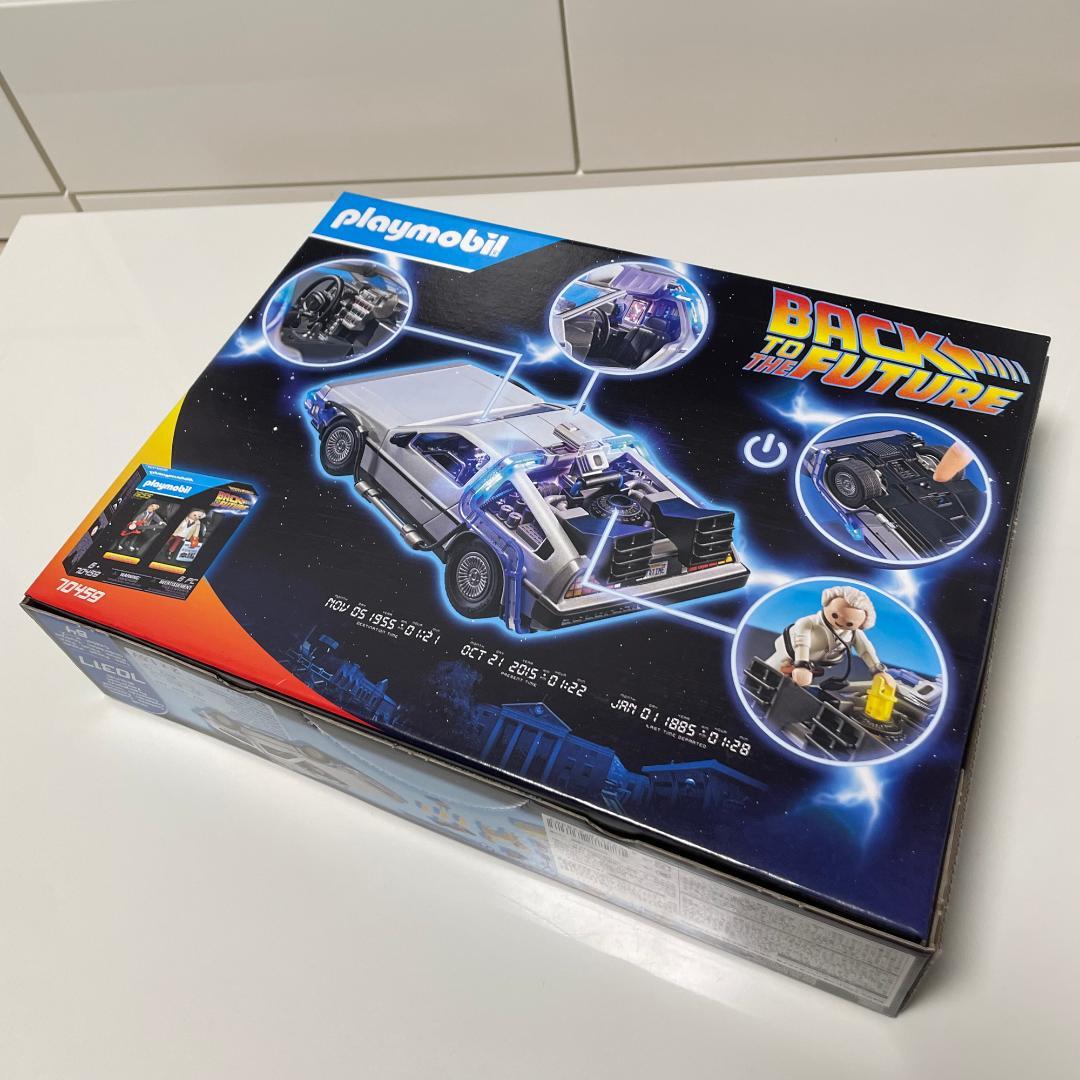 プレイモービル 70317 バックトゥザフューチャー デロリアン 2