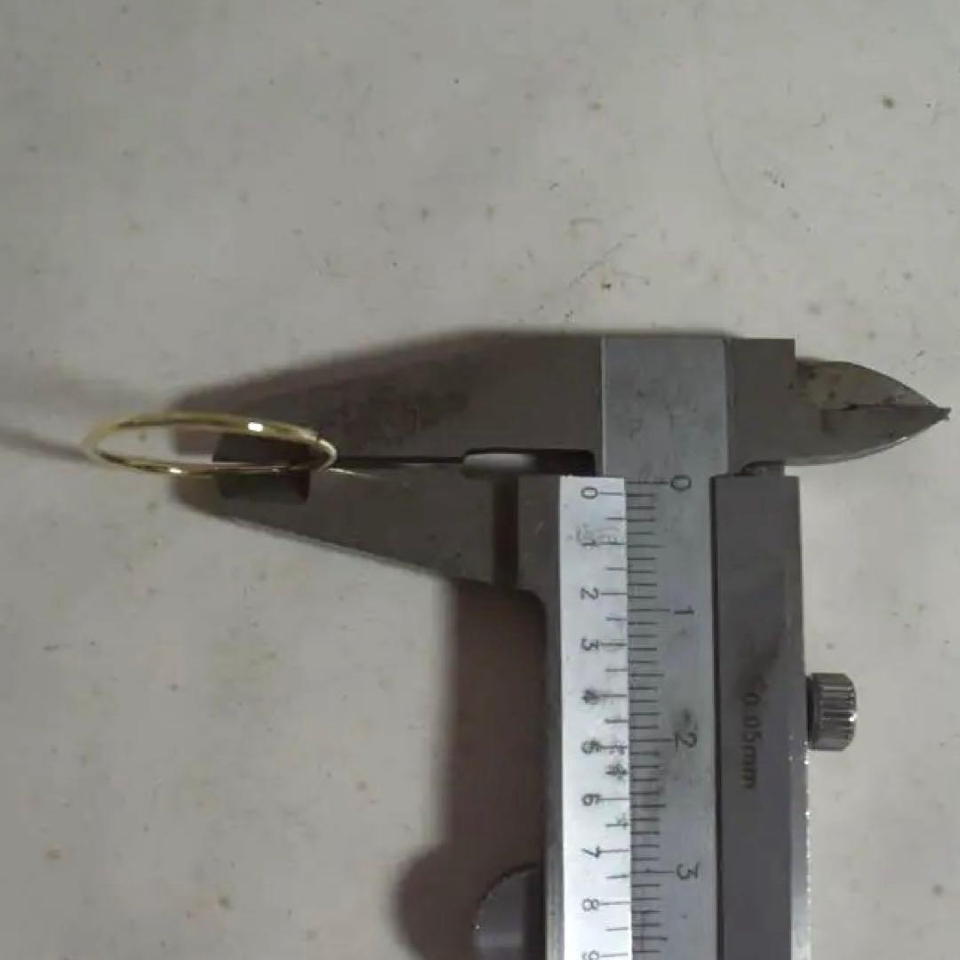 K10 リング 約1mm 0.49g プレーン 9号