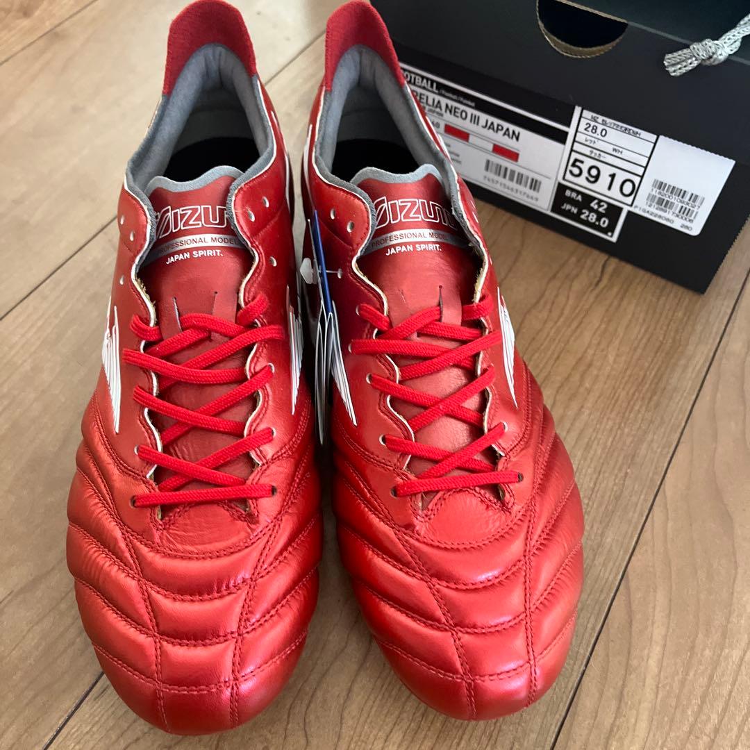 限定！レア⭐︎⭐︎Mizuno Morelia NEO III 28.0cm レッド