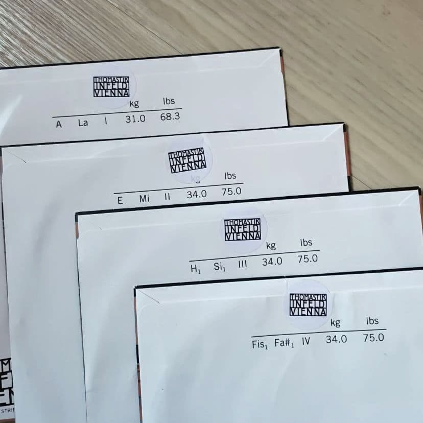 新品・未使用品【コントラバス弦】スピロコア・ソロ 4弦セット - メルカリ