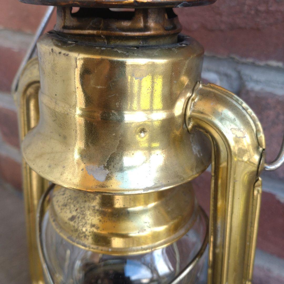 DIETZ 76 ランタン 真鍮製 デイツ ハリケーンランタンブラス