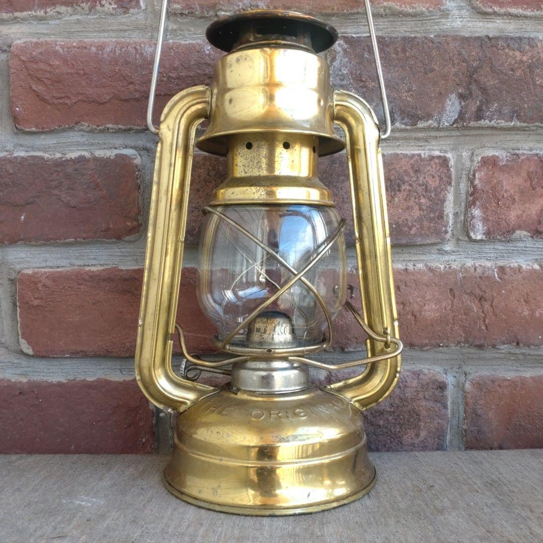 DIETZ 76 ランタン 真鍮製 デイツ ハリケーンランタンブラス