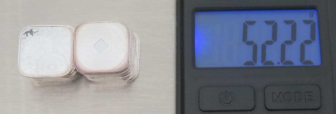 純銀 メダル 銘　純銀メダル12枚まとめ 52.22g 銀メダルミントだし造幣局