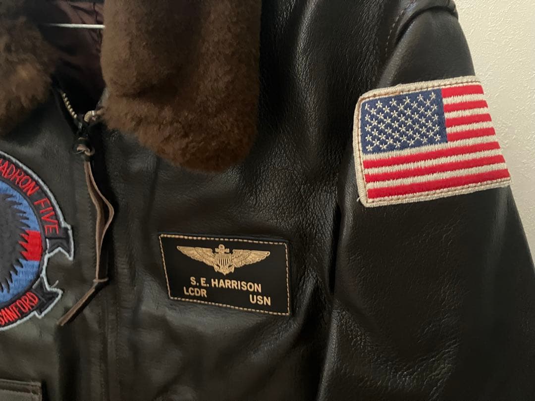 バズリクソンズ G-1 フライトジャケット カスタム ミリタリー usnavy