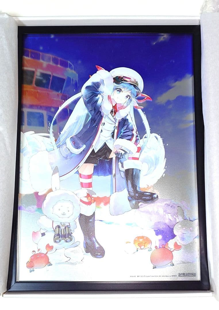 雪ミク  MIKU 2022 B4パブミラー 初音ミク KEI