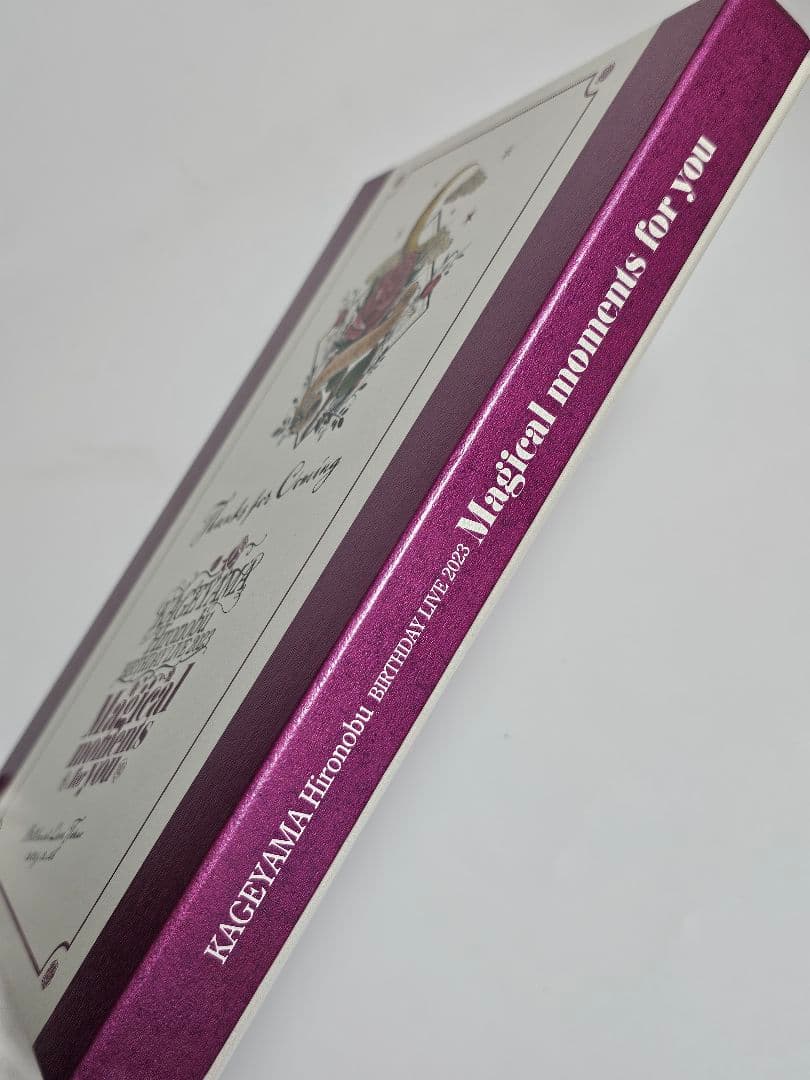 影山ヒロノブ バースデーライブ2023 特典フォトフレーム2点と栞2点　計4点
