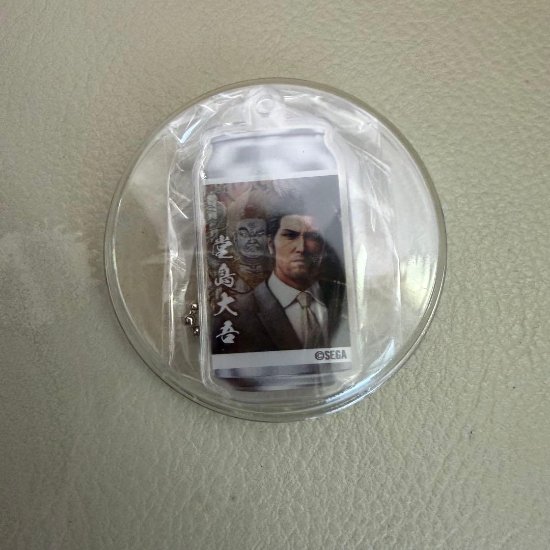 龍が如く極3 サントリー 堂島大吾 缶デザイン アクリルキーホルダー