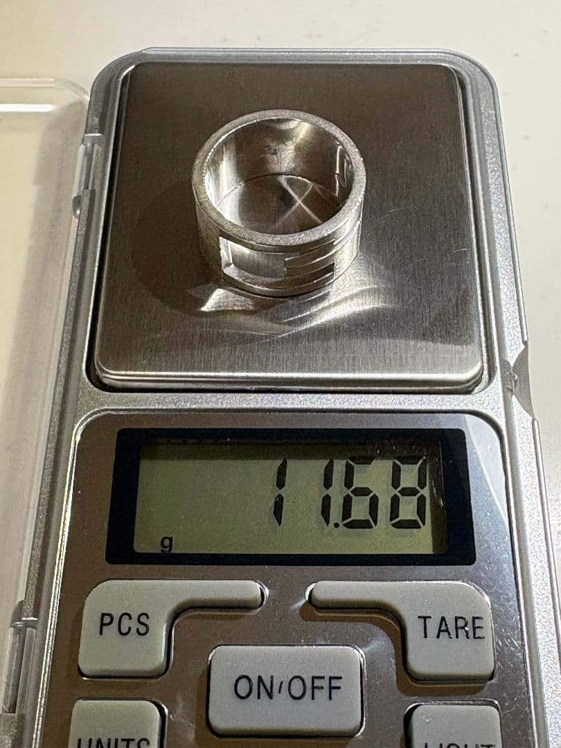 GUCCI ブランデッドG リング 刻印サイズ:19号【箱/ポーチ付】 - メルカリ