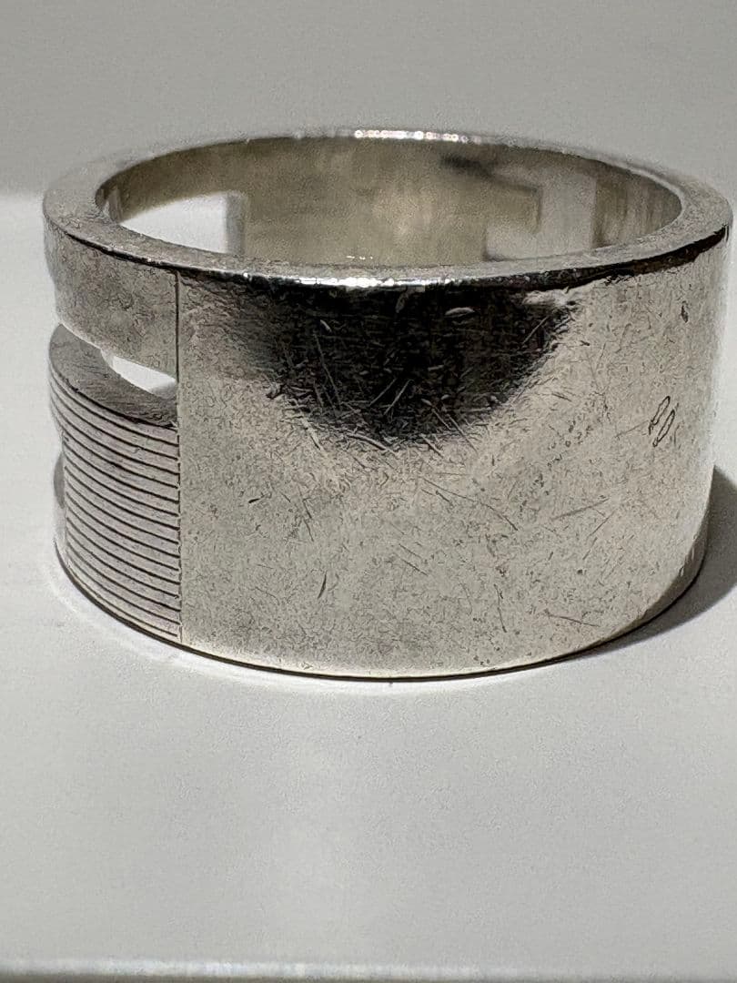 GUCCI ブランデッドG リング 刻印サイズ:19号【箱/ポーチ付】 - メルカリ