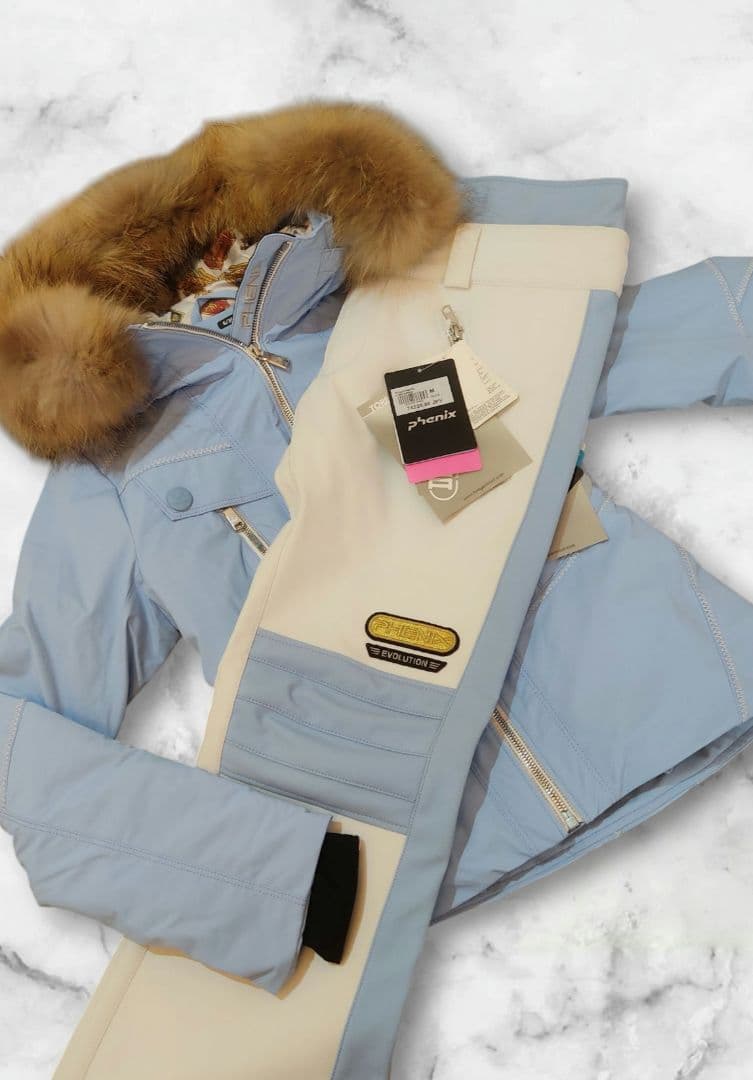 e51 フェニックス Phenix レディース スキー ウェア 上下セット 水色 フェニックス（PHENIX） Ski Slope Two-piece スキー スロープ