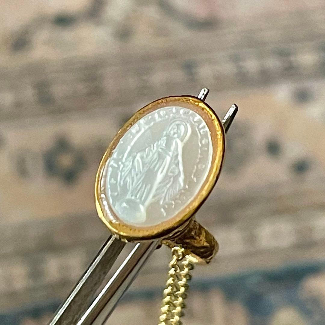 782 】ヴィンテージ フォブ シール シェル ネックレス - メルカリ