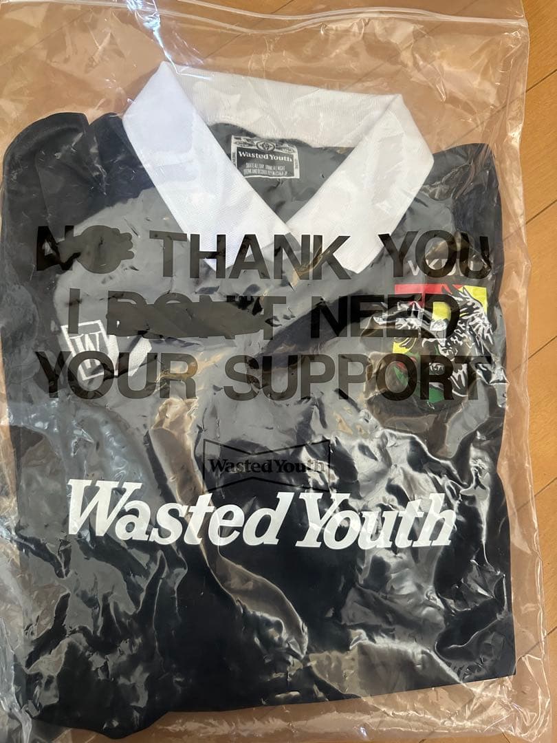 ウェイステッドユース サッカー シャツ \"ブラック\" / ヴェルディ