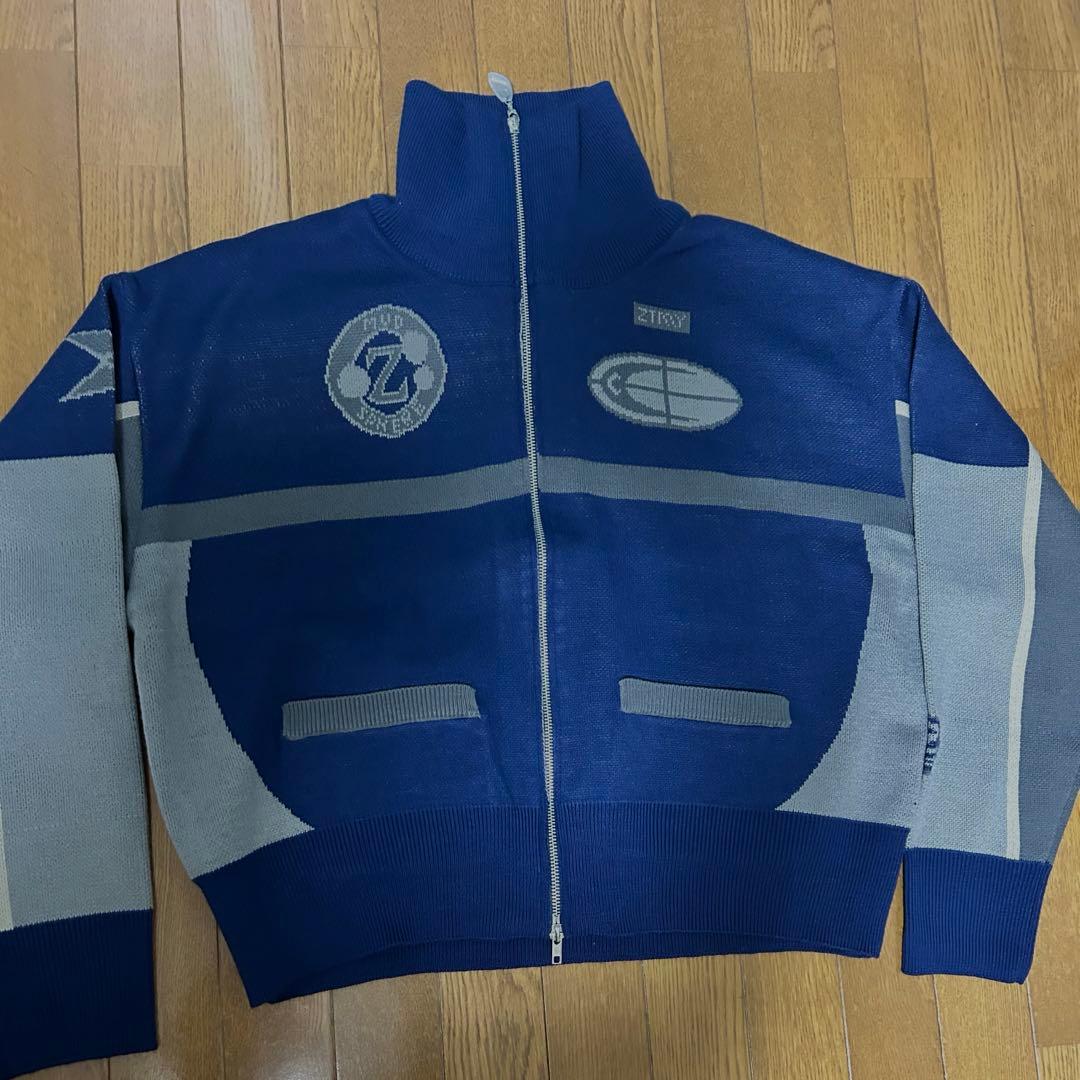 説明必読　ずとまよ　M Full Zip Knit Jersey (Navy)
