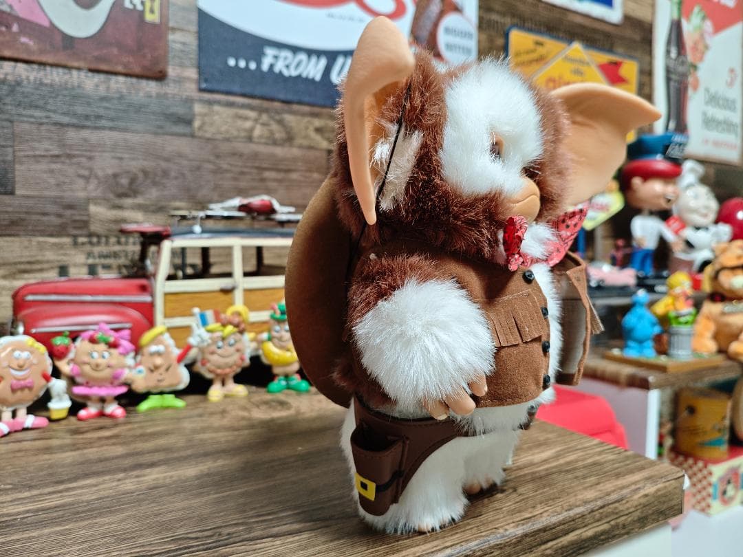 【希少】グレムリン ギズモ カウボーイ ぬいぐるみ 97年製