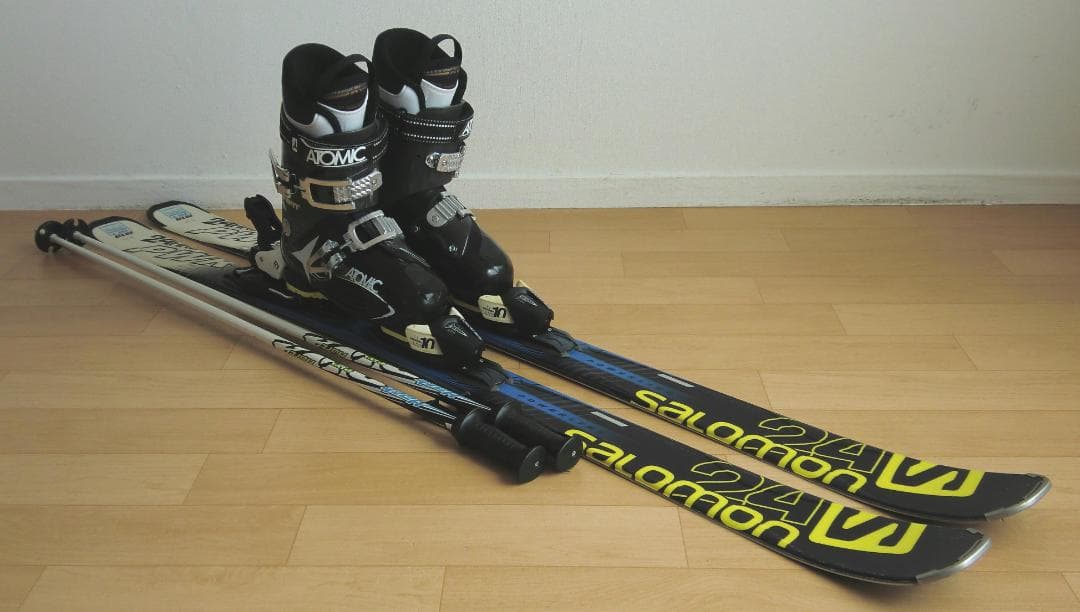 □□送料無料□サロモン□メンズスキーフルセット□板161靴26.5