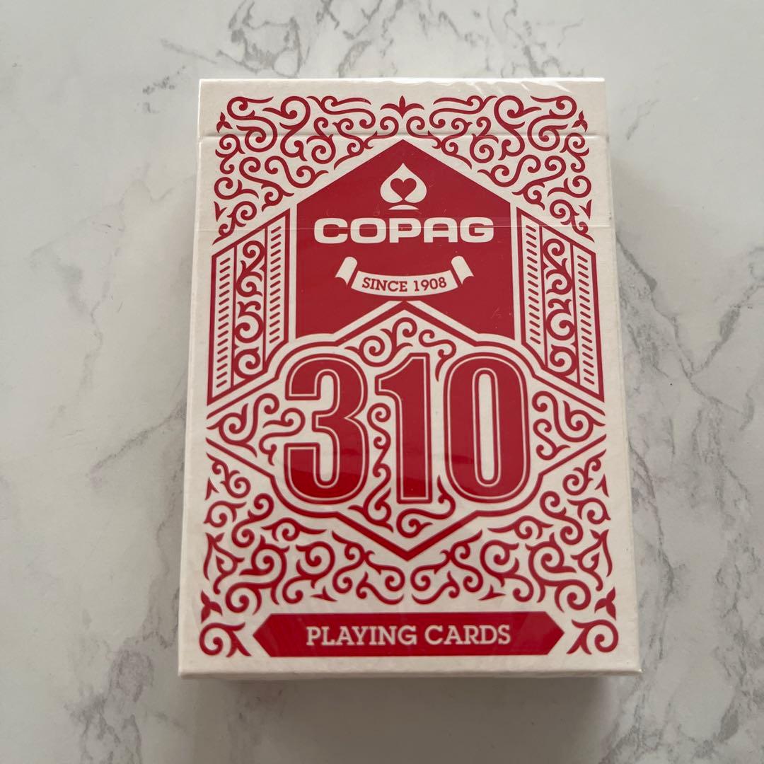 未開封/希少】COPAG 310 トランプ 赤 - メルカリ