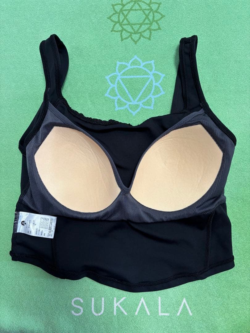 SUKALA】 フラワーレースブラトップ ブラック Mサイズ - メルカリ