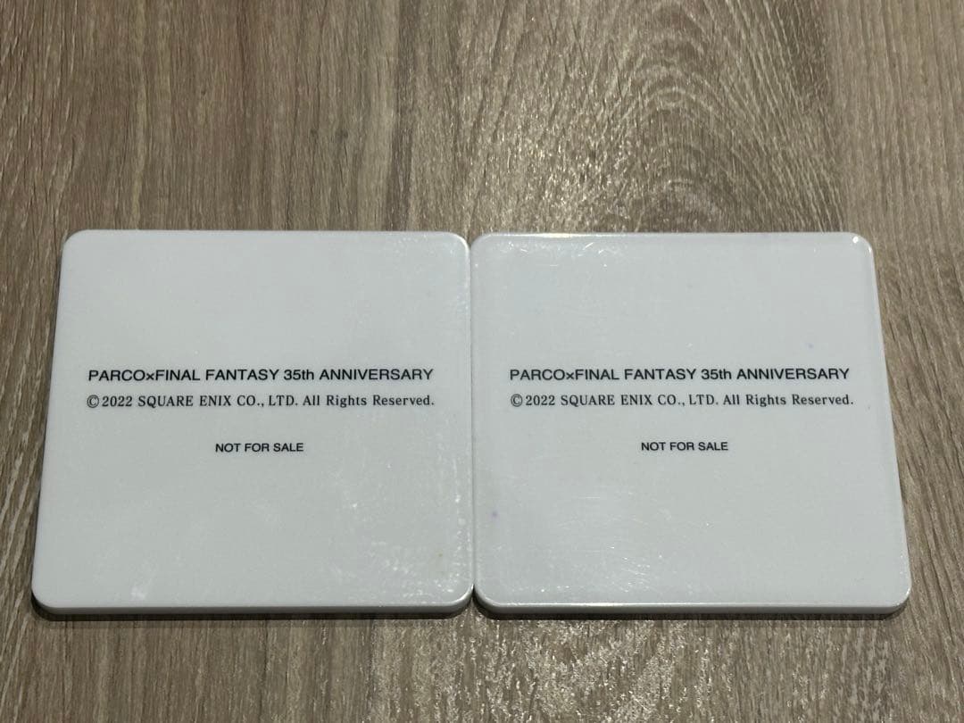 ファイナルファンタジー　35周年記念　PARCO コラボコースター　クラウドほか