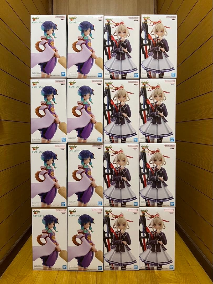 ⑧namco限定 モンスト フィギュア ヤクモ マサムネ 2種16体セット