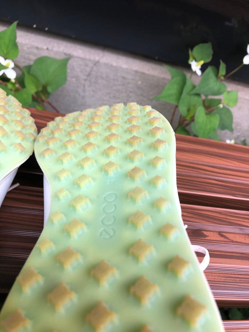 337番 美品ECCO ゴルフシューズ 37 23.5cm スパイクレス