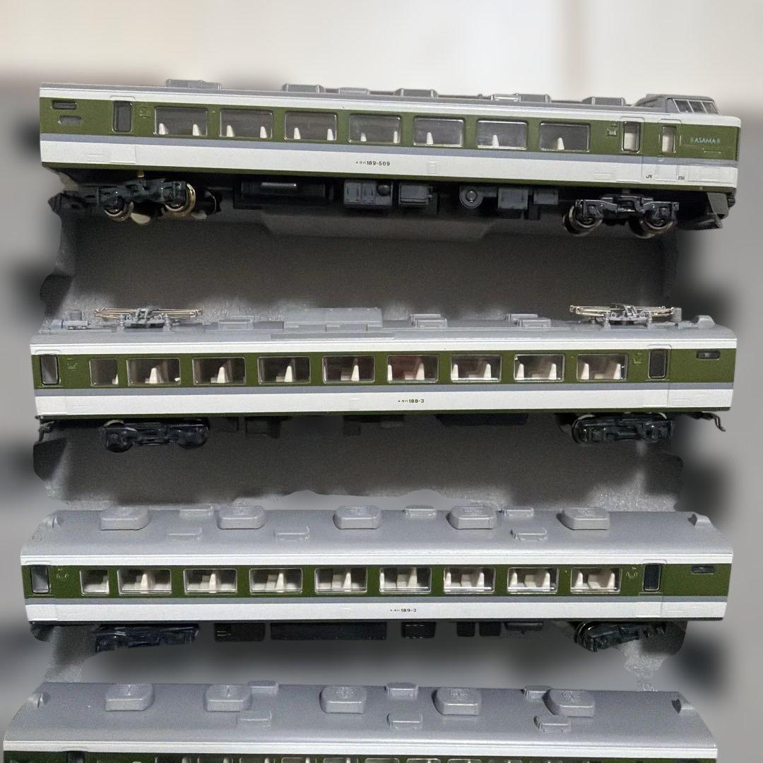 KATO 10-247 Nゲージ 189系「グレードアップあさま」7両基本セット